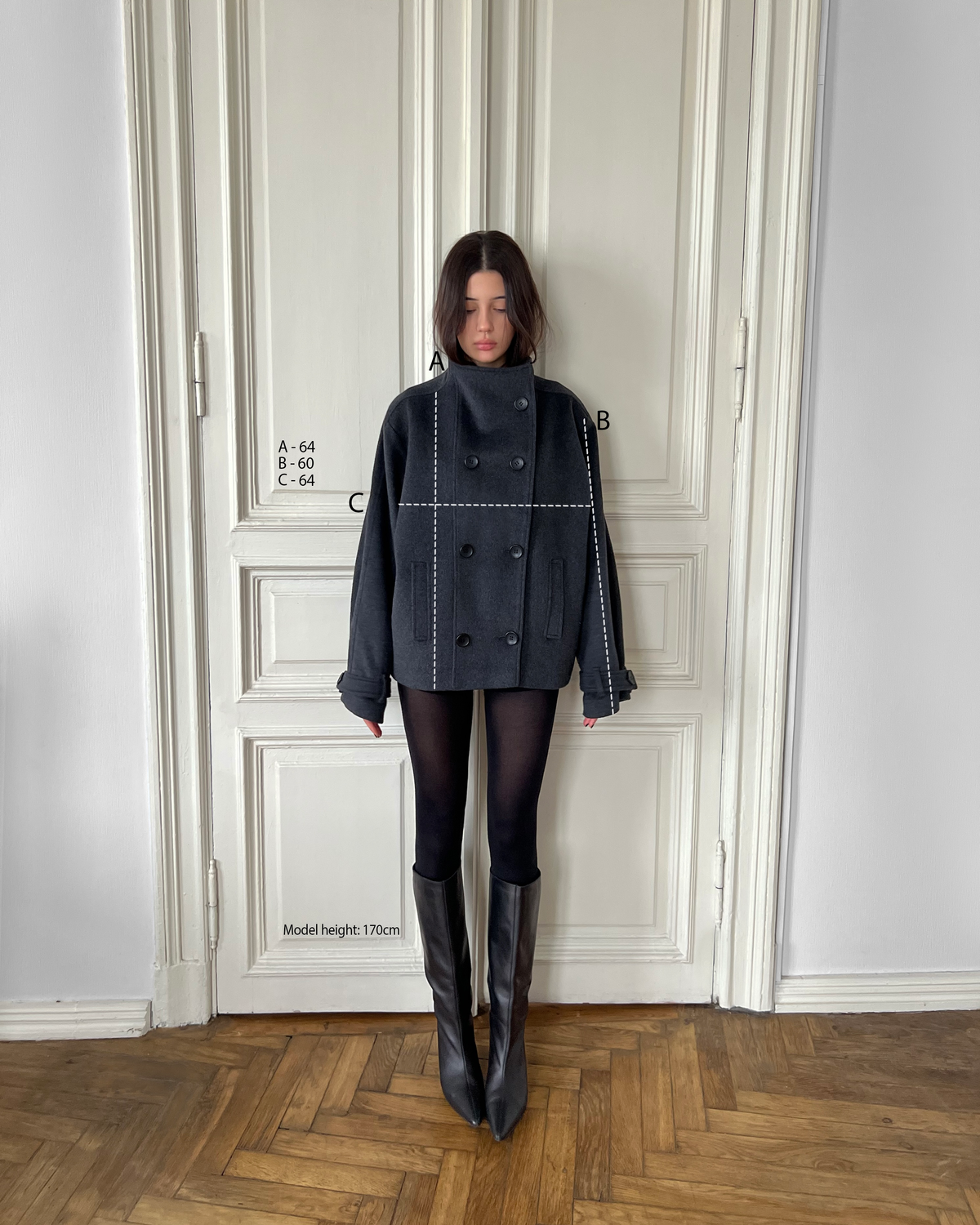 BROWN WOOL COAT