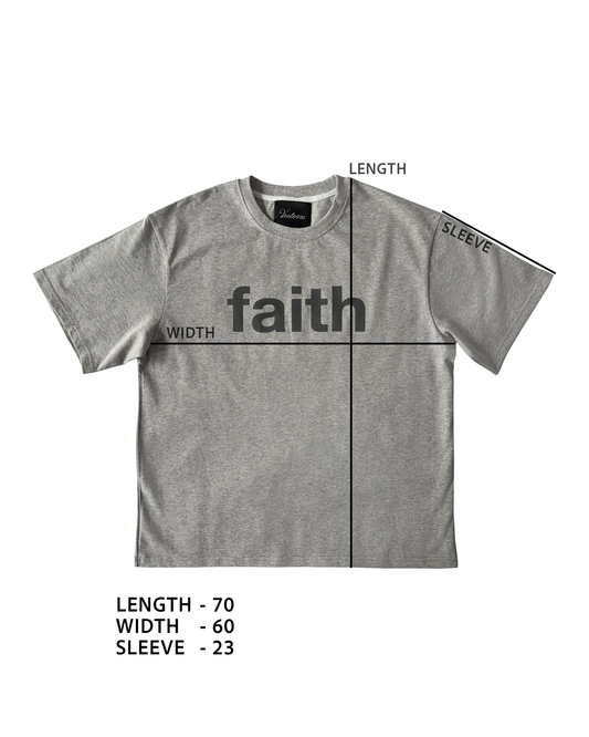«faith» T-shirt