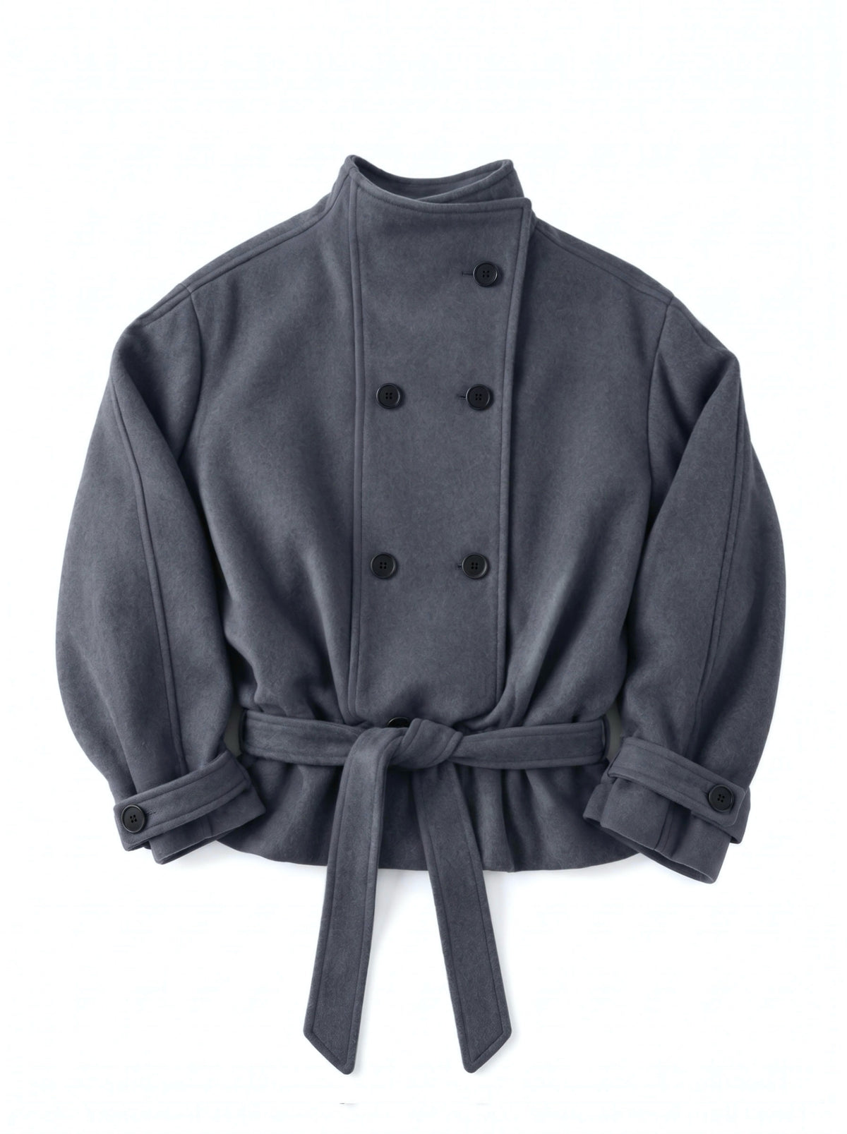 GRAY WOOL COAT