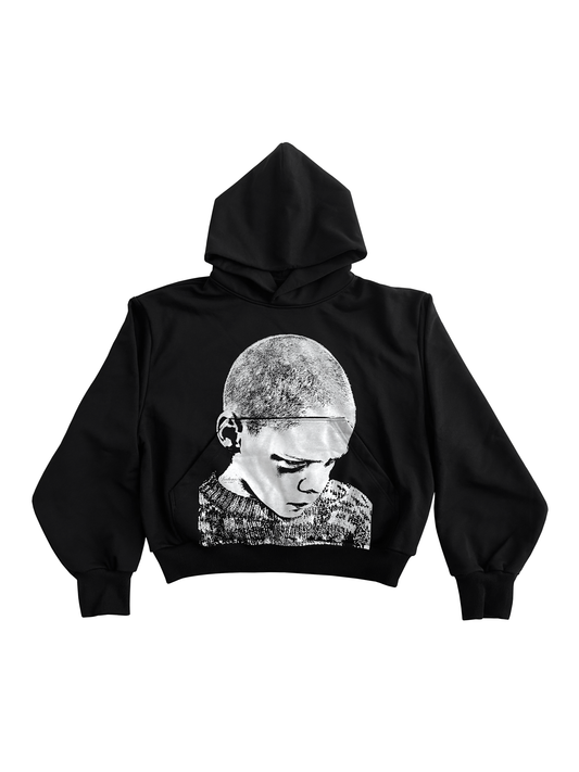 “No one” hoodie black